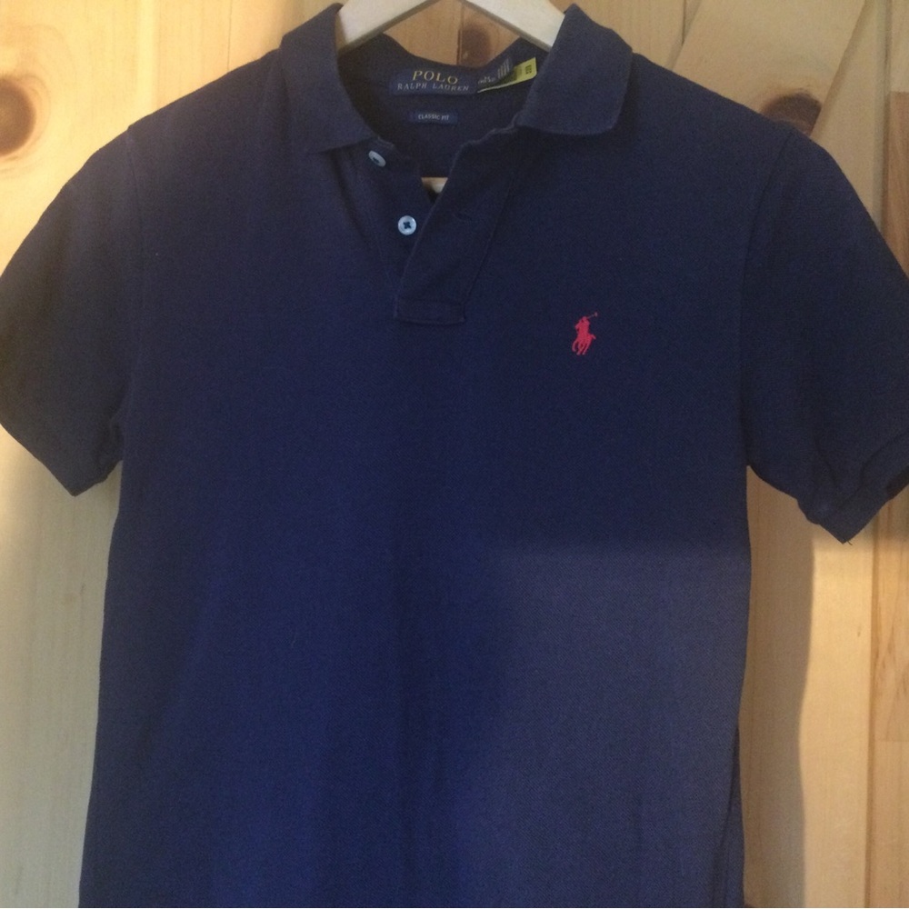 Polo Ralph Lauren Navy Blue Polo Shirt